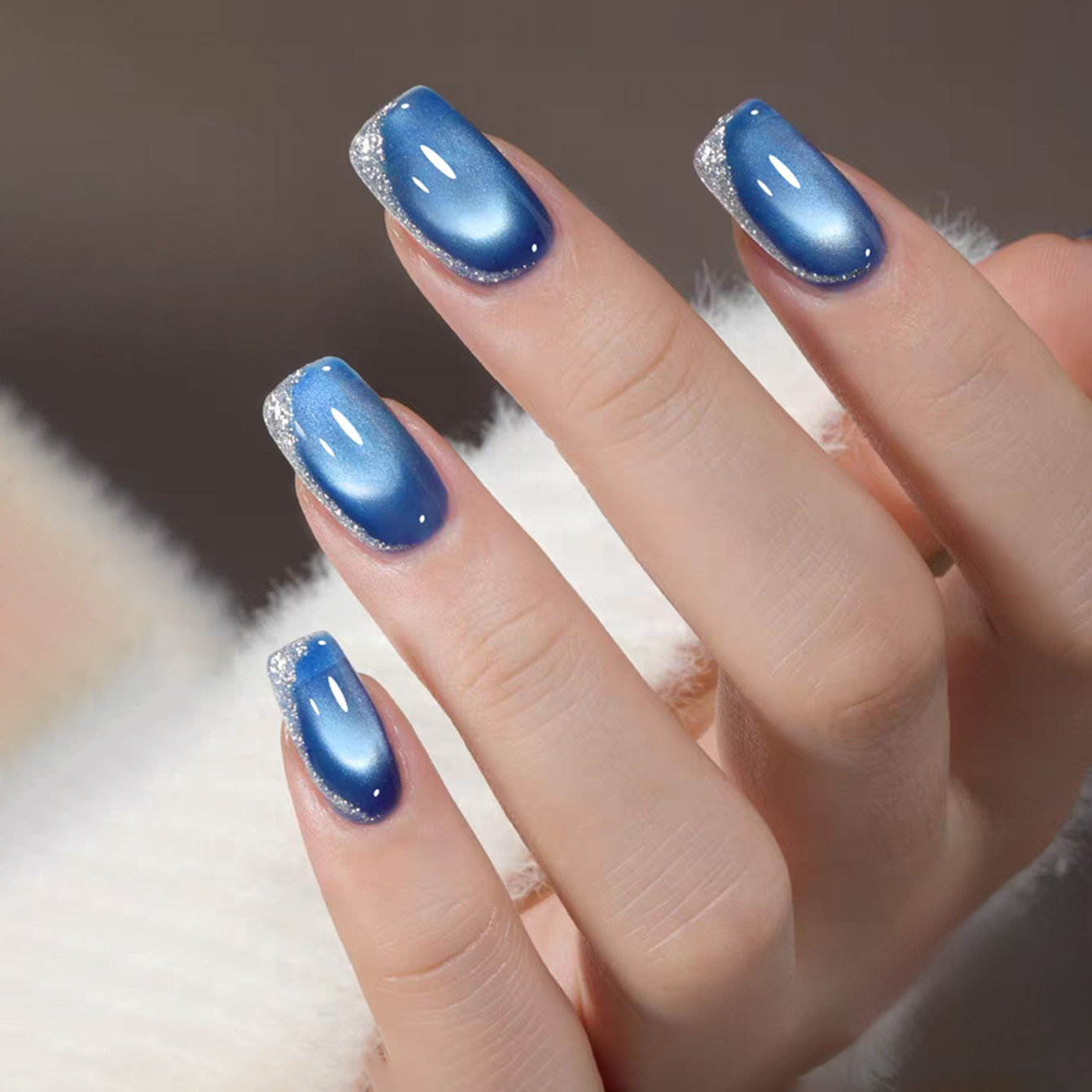 1 szt. SHAKA Szafirowy Koralik – Nail Art Ice Blue recenzja i cena