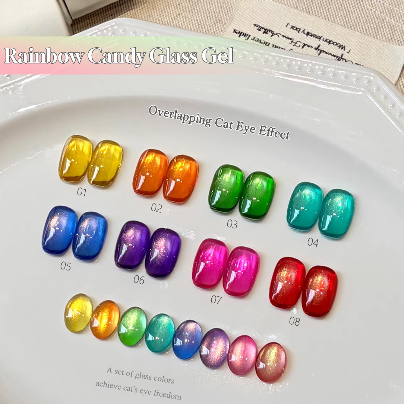 SHAKA 1 szt. 2026 Nowa Paleta  – Nail Art Rainbow recenzja i cena