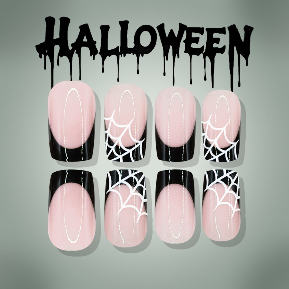 24 szt. Halloweenowe sztuczne  – Nail Art Jelly recenzja i cena