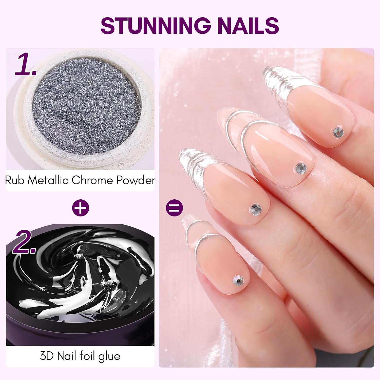 Żel do paznokci Makartt 3D 8ml – Nail Art Chrome recenzja i cena