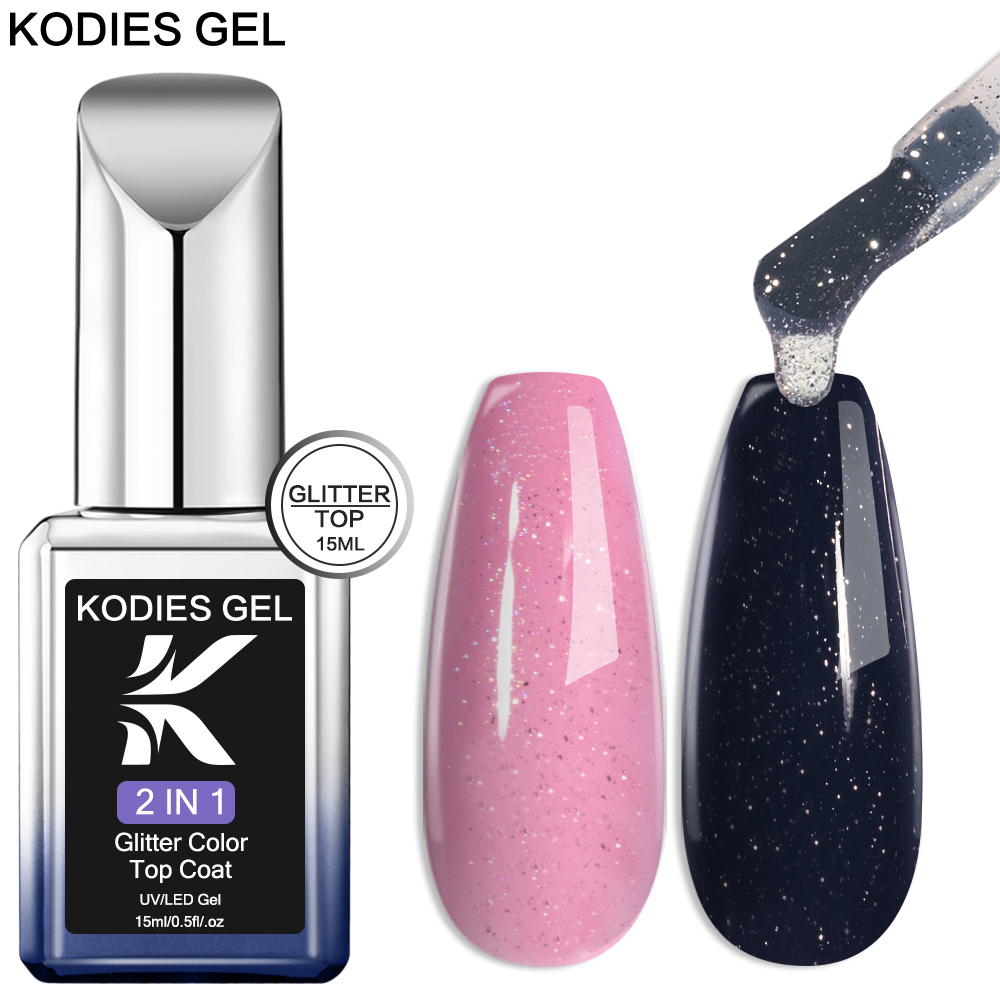 KODIES GEL Starlight Top Coat  – Nail Art Chrome recenzja i cena