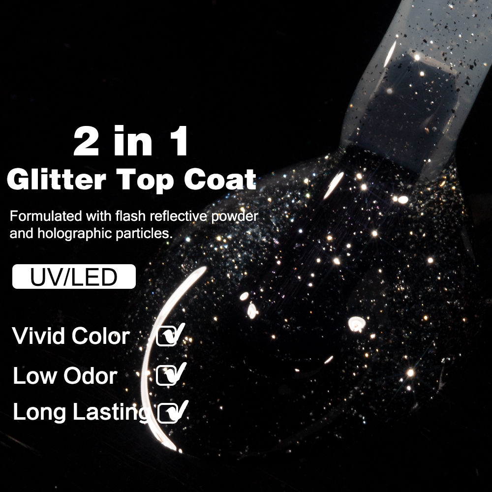 KODIES GEL Starlight Top Coat  – Nail Art Chrome recenzja i cena