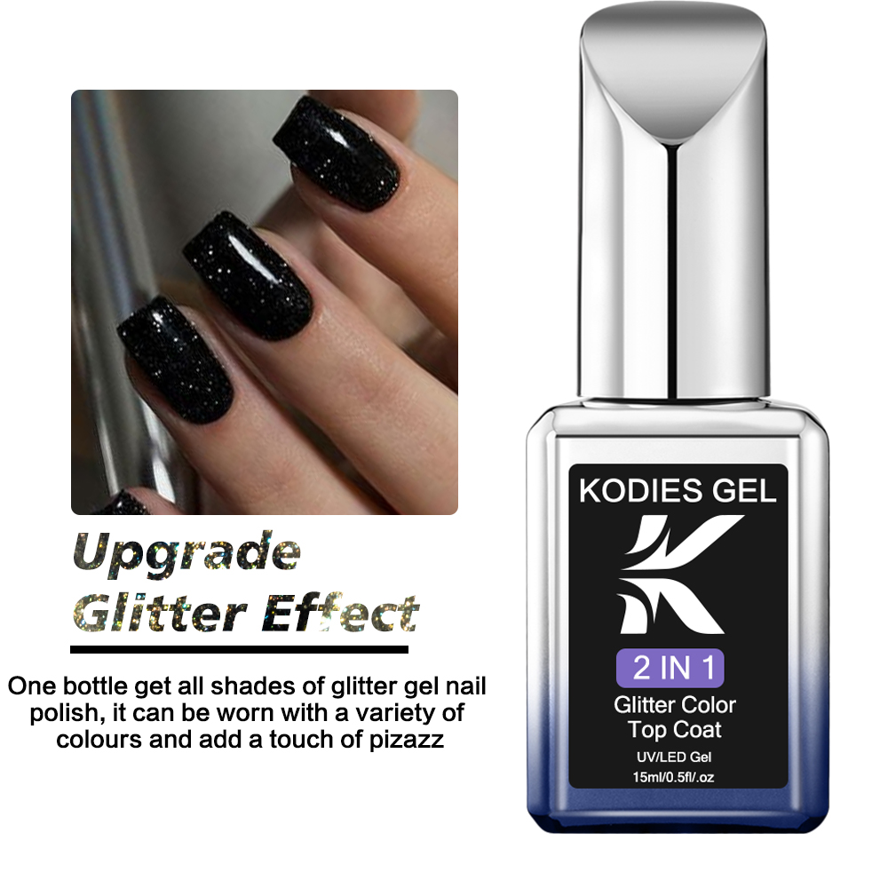 KODIES GEL Starlight Top Coat  – Nail Art Chrome recenzja i cena