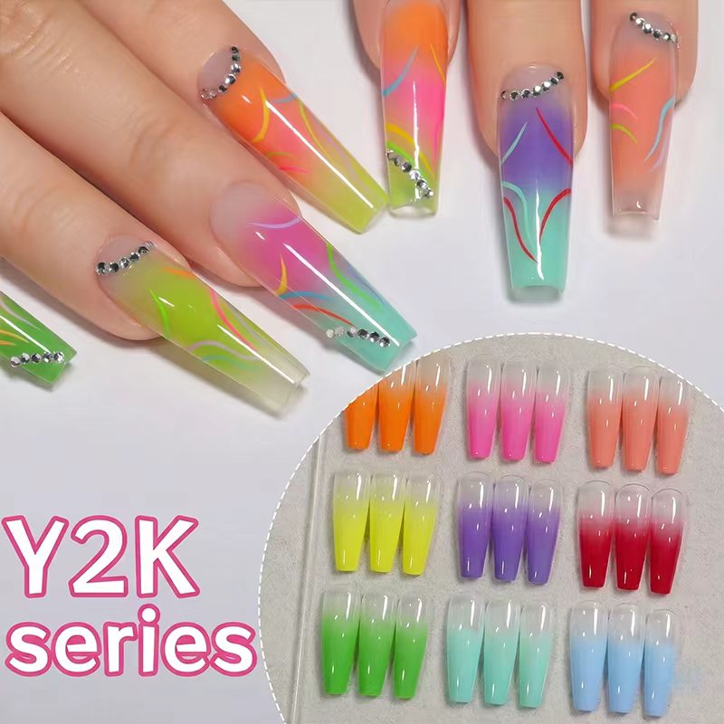 Letni zestaw neonowych żeli do – Nail Art Rainbow recenzja i cena
