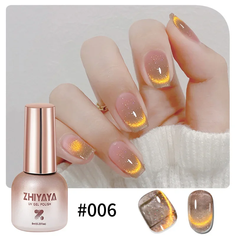 8ml Odblaskowy magnetyczny żel – Nail Art Rainbow recenzja i cena