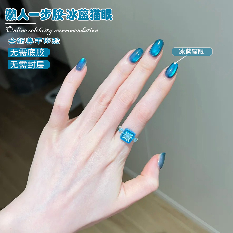 WS 5-IN-1 Jednokrokowy Żel Mag – Nail Art Ice Blue recenzja i cena