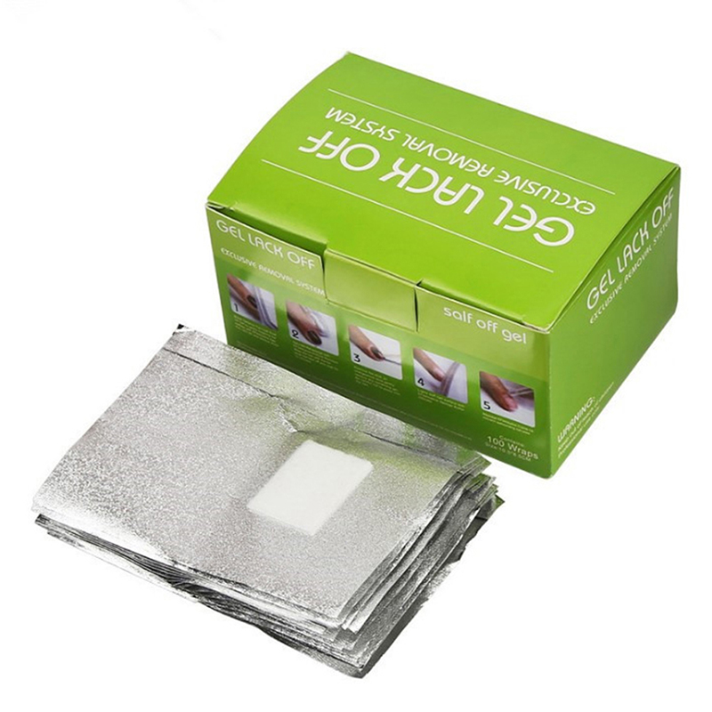 100 sztuk/pudełko Folie do usu – Nail Foil Transfer recenzja i cena