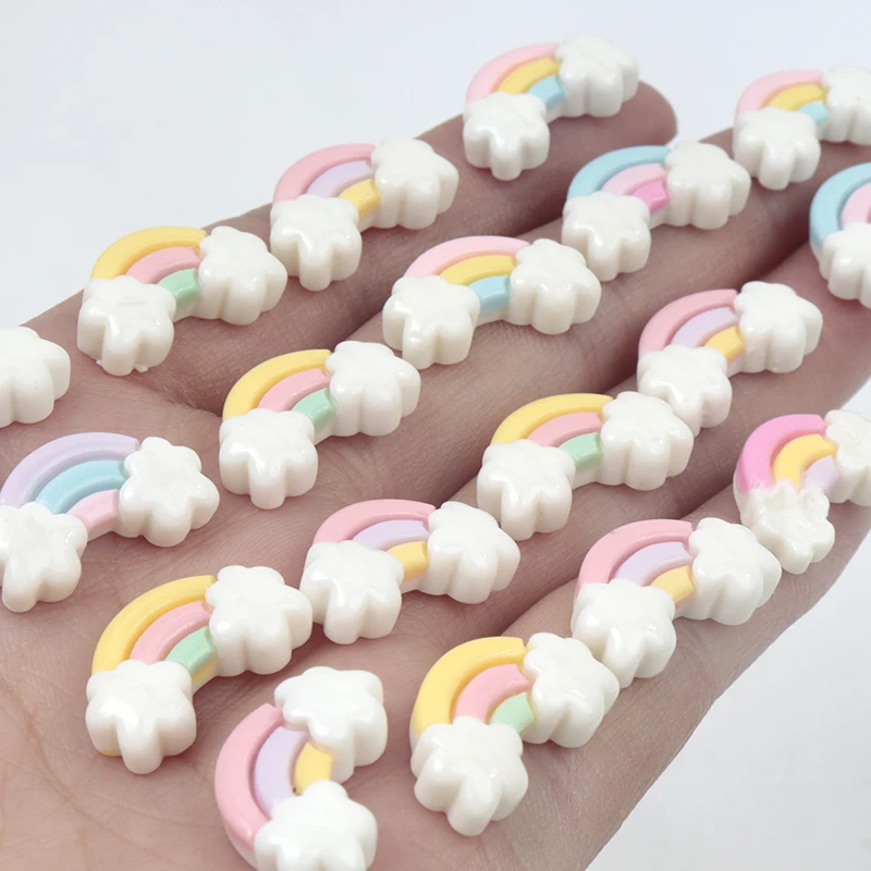 30 szt./300 szt. Mini żywiczne – Nail Art Rainbow recenzja i cena