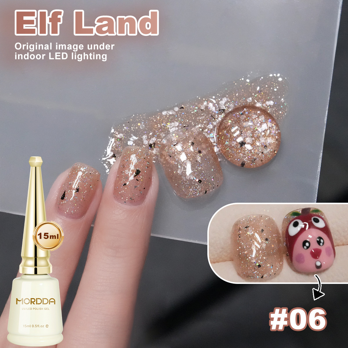 6 kolorów, 15 ml, lakier do pa – Nail Art Rainbow recenzja i cena