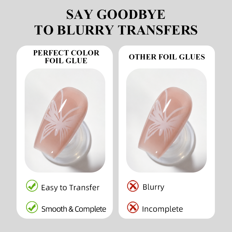 PERFECT COLOR 12ml Klej w żelu – Nail Foil Transfer recenzja i cena