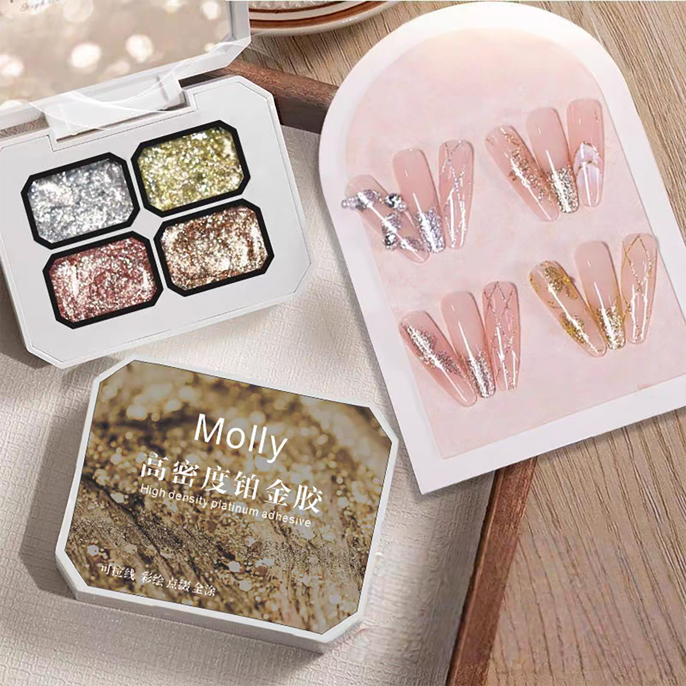 Paleta żeli do zdobienia pazno – Nail Foil Transfer recenzja i cena