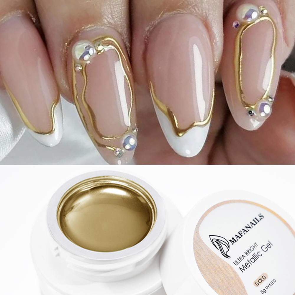 Mirror Metallic Nail Polish Ge – Nail Art Chrome recenzja i cena