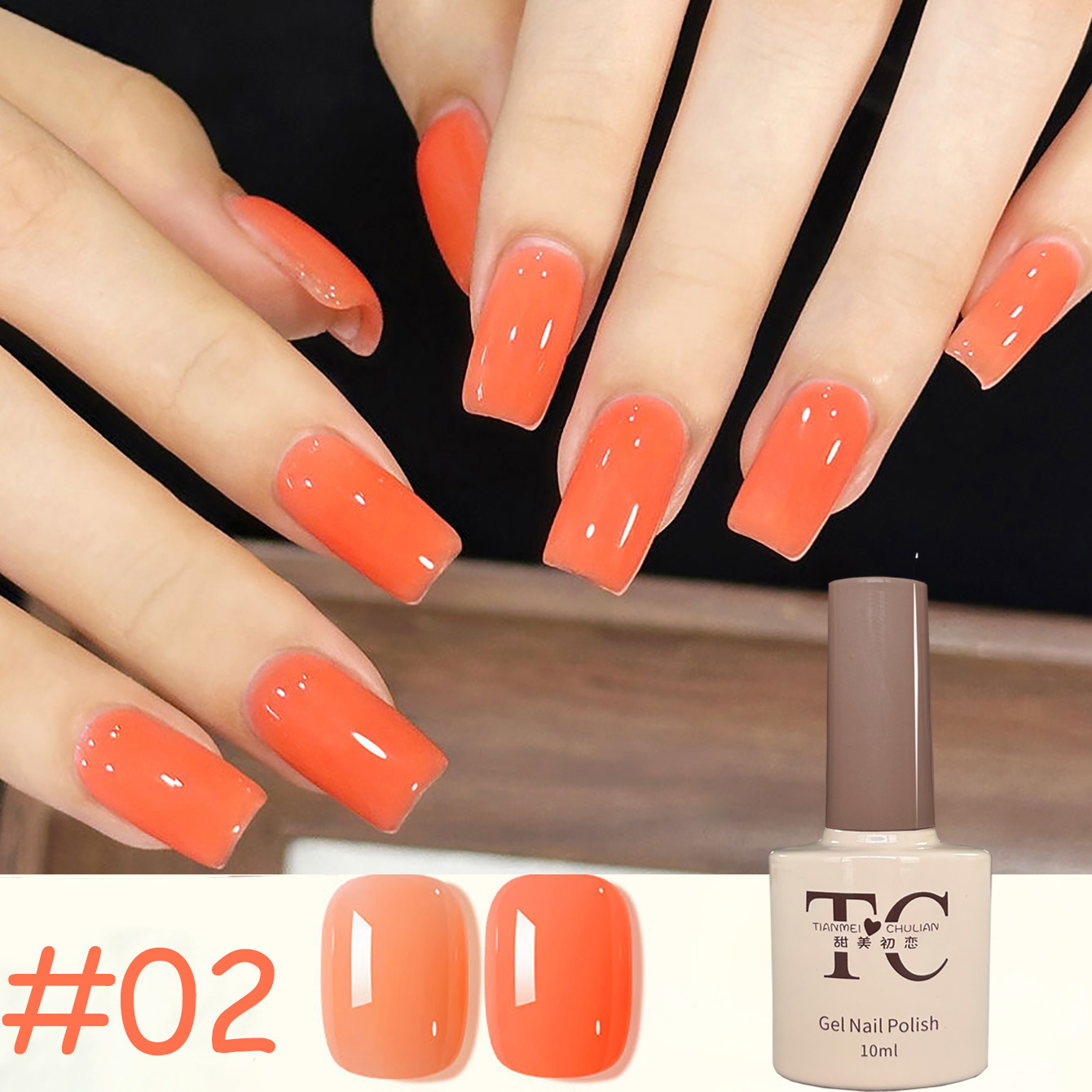 1 szt. TC Letni Popularny Laki – Nail Art Ice Blue recenzja i cena