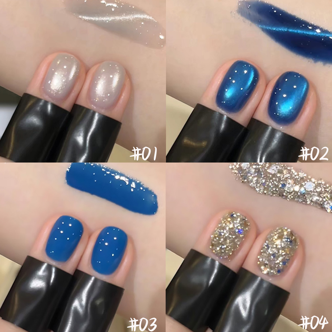 1 szt. PSK Letni Popularny Lak – Nail Art Ice Blue recenzja i cena