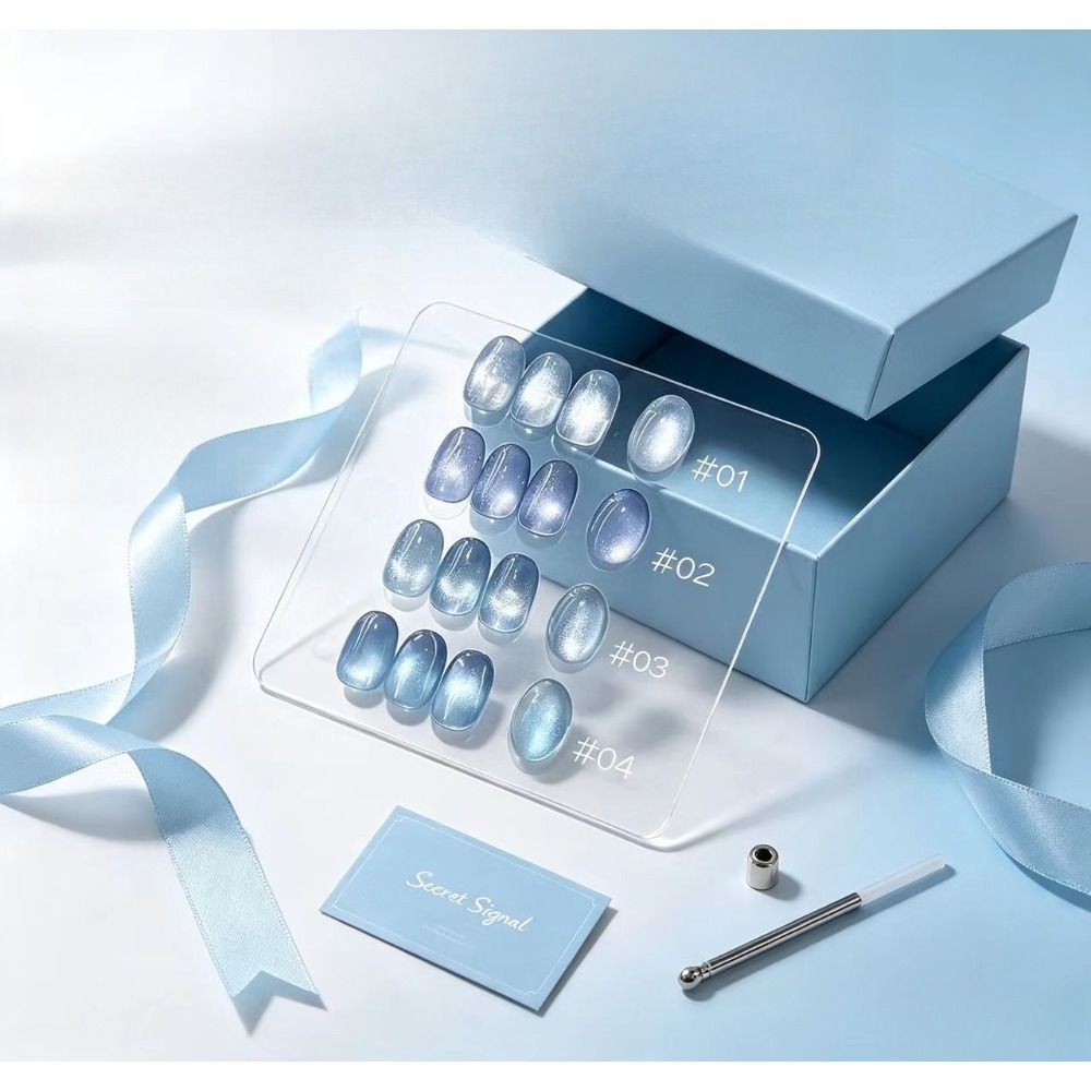 Prezentowy magnetyczny patycze – Nail Art Ice Blue recenzja i cena
