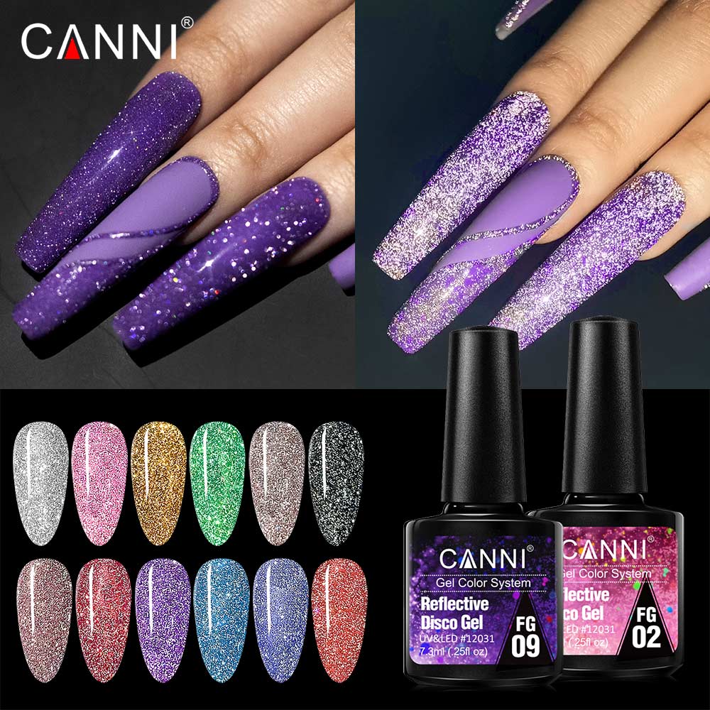 Canni Reflective Gel Bright Ef – Nail Art Rainbow recenzja i cena