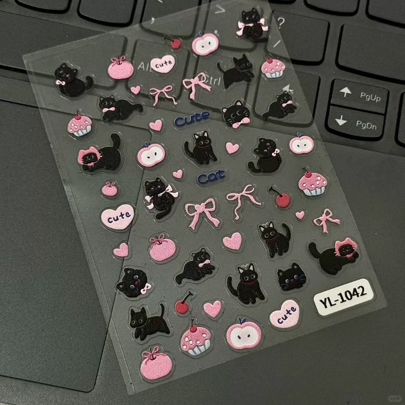 Urocza kreskówkowa kokardka, c – Nail Art Jelly recenzja i cena