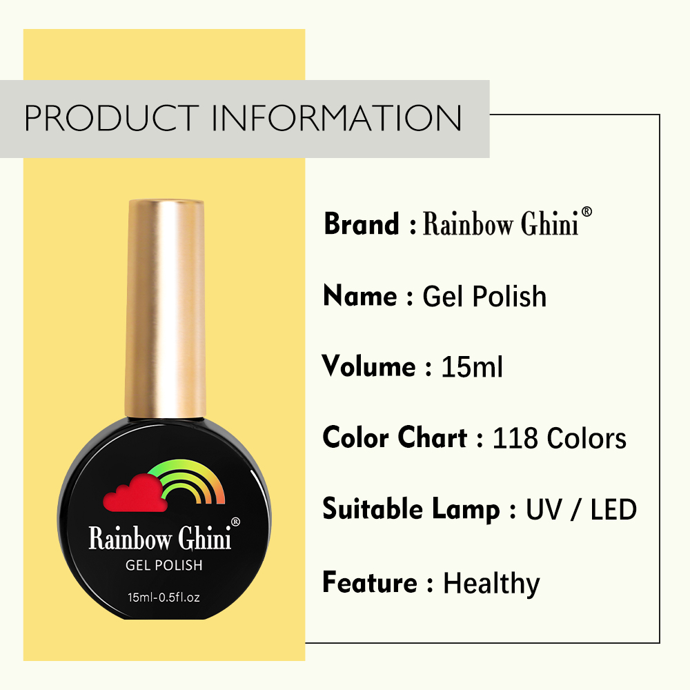 RG 15ml HEMA TPO FREE Brokatow – Nail Art Rainbow recenzja i cena