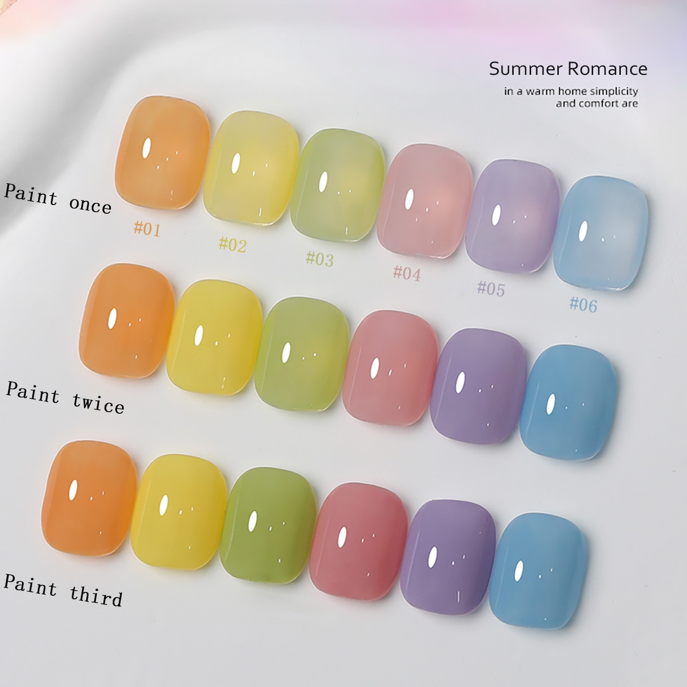 1-6 szt. PSK Nowy Lakier Hybry – Nail Art Ice Blue recenzja i cena