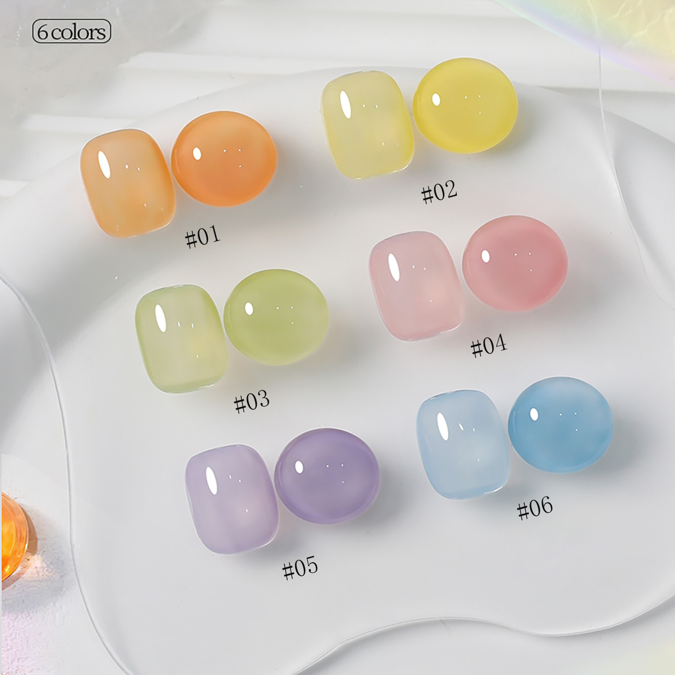 1-6 szt. PSK Nowy Lakier Hybry – Nail Art Ice Blue recenzja i cena