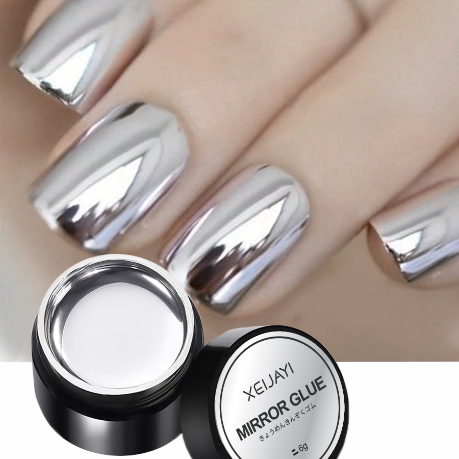 Lustrzany metalowy żelowy laki – Nail Art Chrome recenzja i cena