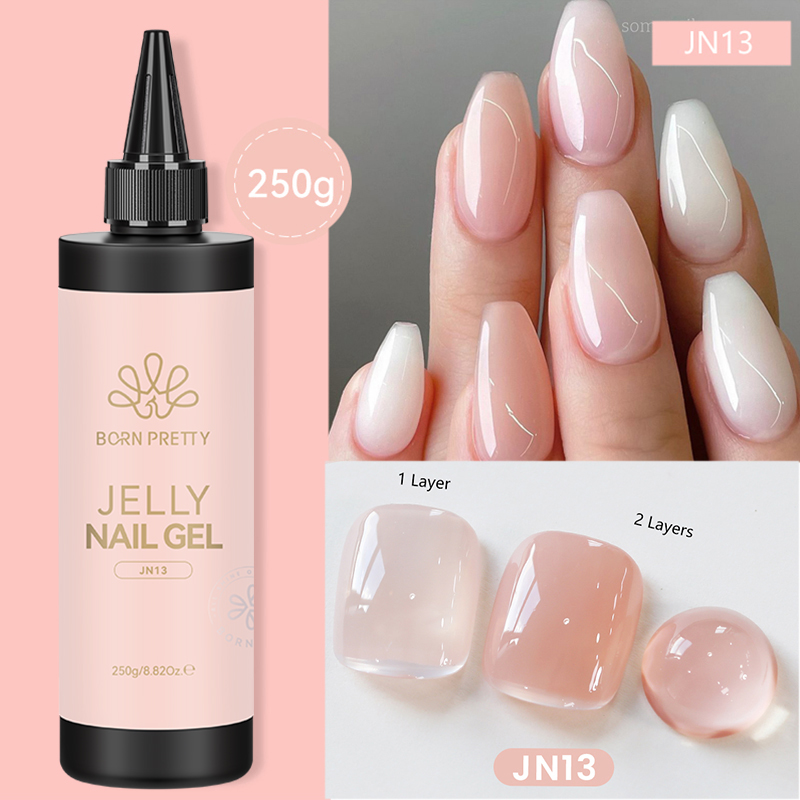 BORN PRETTY 250g Jelly Milky W – Nail Art Jelly recenzja i cena