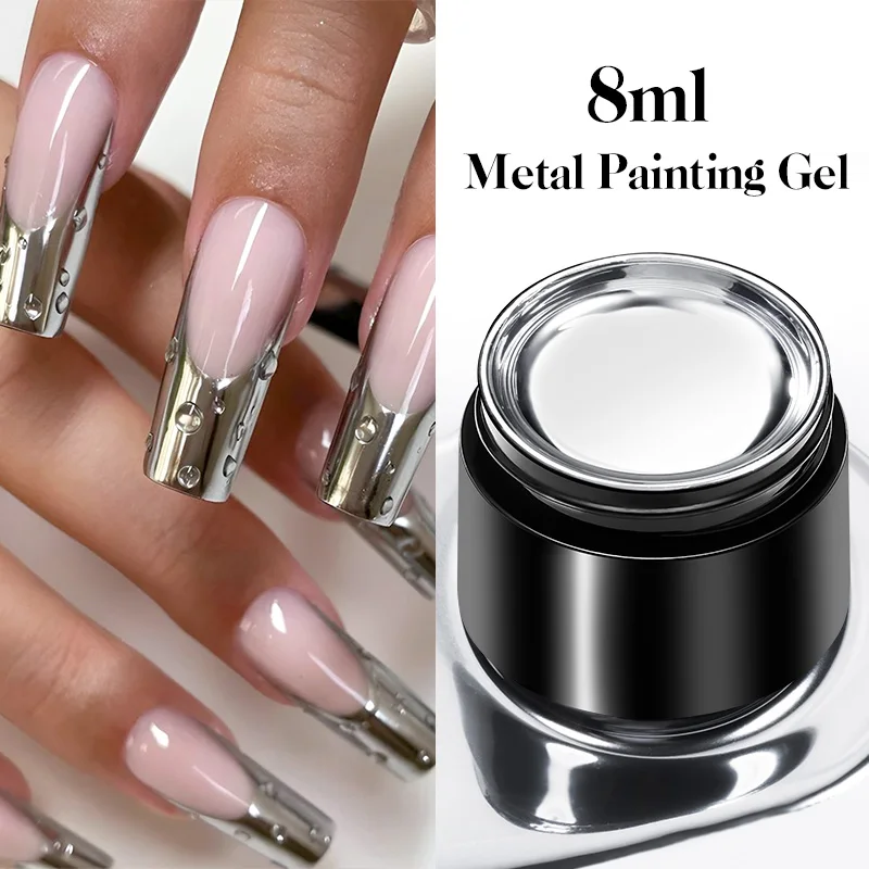 8ml Metaliczny Lakier Żelowy d – Nail Art Chrome recenzja i cena