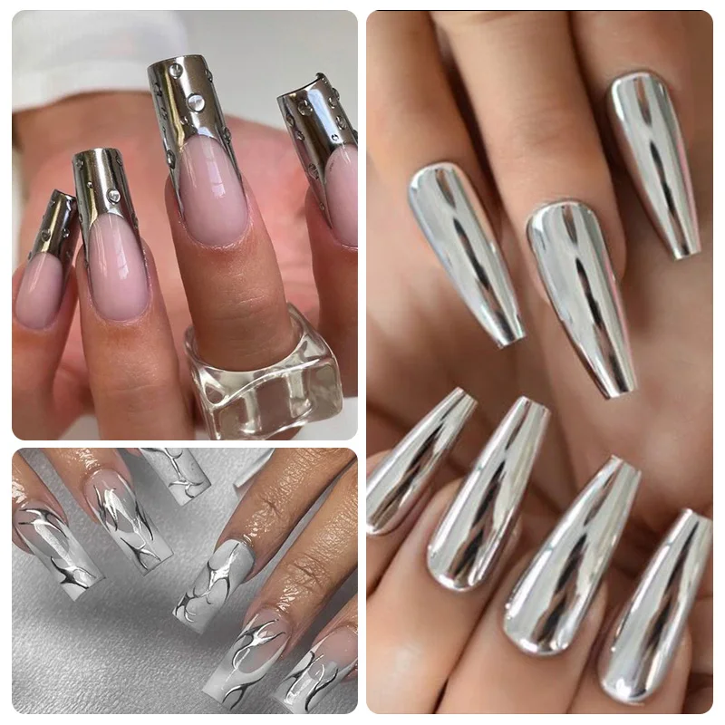 8ml Metaliczny Lakier Żelowy d – Nail Art Chrome recenzja i cena