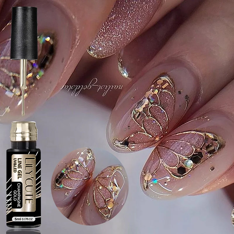 LILYCUTE 5ml Super Jasny Metal – Nail Art Chrome recenzja i cena