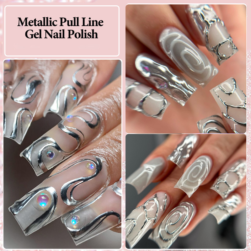 LILYCUTE 5ml Super Jasny Metal – Nail Art Chrome recenzja i cena
