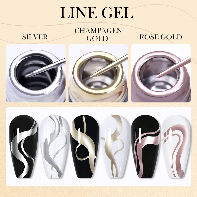 LILYCUTE 5ml Super Jasny Metal – Nail Art Chrome recenzja i cena