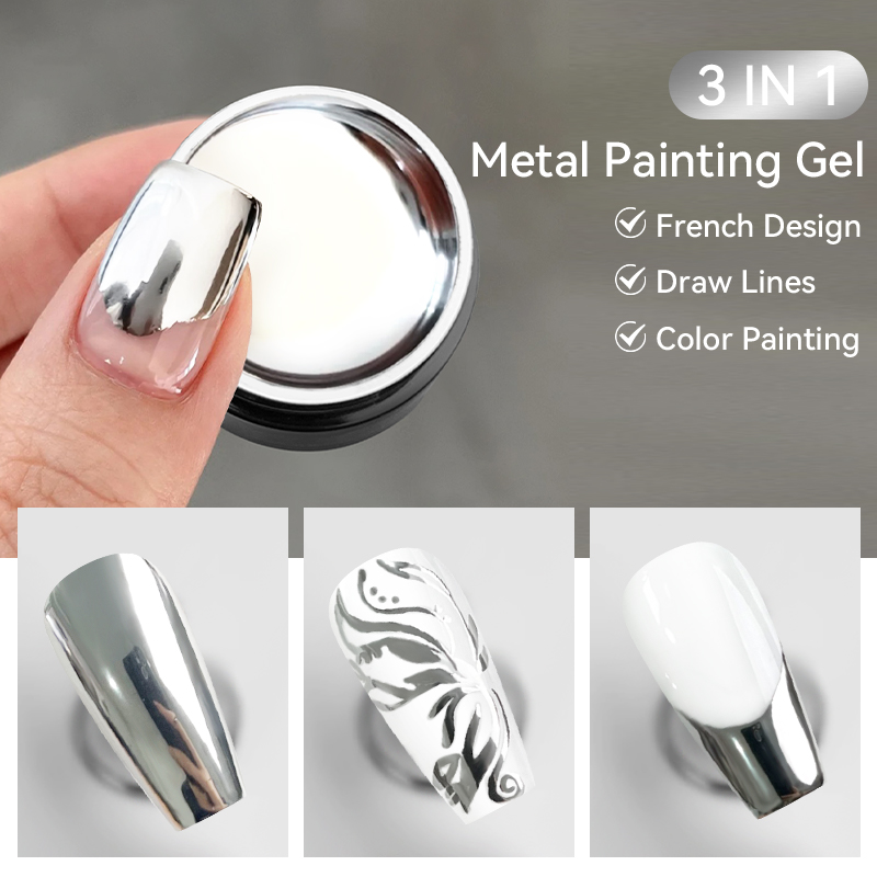 LILYCUTE 7ML Metallic Painting – Nail Art Chrome recenzja i cena